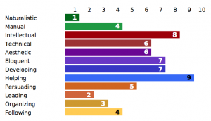 12 Occupational Interest Areas